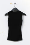 SWAYING/KNIT contrasting color silk tank vest SW23SS1T29 PS59
